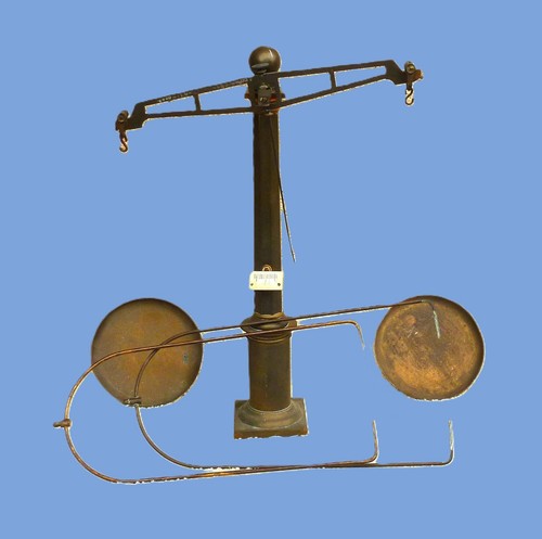 Opas alte apotheken waage - opas,