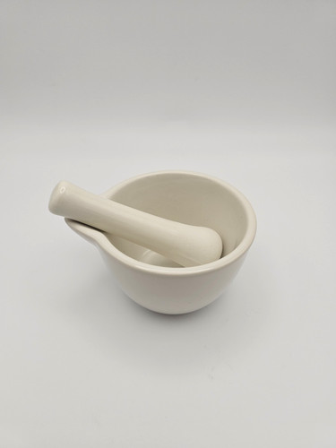 Porzellan mörser mit pistill - mörser,