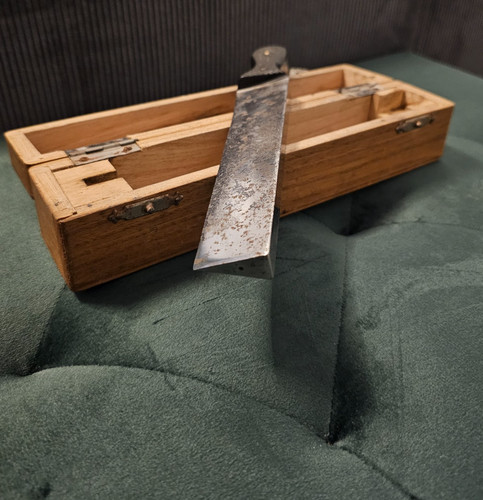 Antik mikrotommesser - antik,